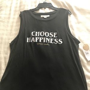 Spiritual Gangster Choose Happiness Muscle Tank